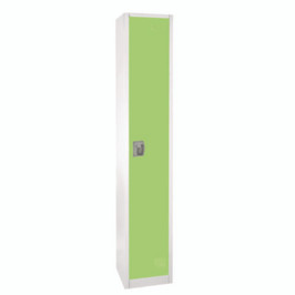 AdirOffice Steel Storage Locker, 1 Compartment, 12 X 12 X 72, Green