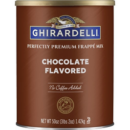 Ghirardelli Chocolate Flavor Frappe Mix, 3.12 Pounds, 6 Per Case
