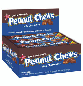 Goldenberg's Peanut Chews Milk Chocolatey, King Size