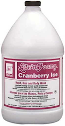 Spartan Lite n' Foamy Cranberry Ice Hand Soap, 1 Gallon, 1/EA