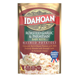 Idahoan Foods Garlic & Parmesan Mashed Potatoes, 4.1 Ounce, 10 Per Case Idahoan Foods Garlic & Parmesan Mashed Potatoes, 4.1 Ounce, 10 Per Case