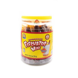 El Azteca  Mini Flechazos Tamarind Straw, 9.3 Ounce, 8 Per Case