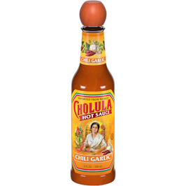 Cholula Chili Garlic Hot Sauce Bottle, 5 Fluid Ounce, 12 Per Case