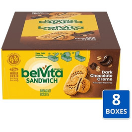 Belvita Dark Chocolate Breakfast Biscuit, 1.76 Ounce, 64 Per Case Belvita Dark Chocolate Breakfast Biscuit, 1.76 Ounce, 64 Per Case