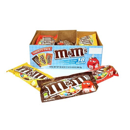 M&M S Variety Candy - Counter Display,  36 Count, 1 Per Case