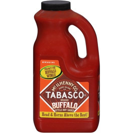 Tabasco Buffalo Style Hot Sauce Bulk, 0.5 Gallon, 2 Per Case Tabasco Buffalo Style Hot Sauce Bulk, 0.5 Gallon, 2 Per Case