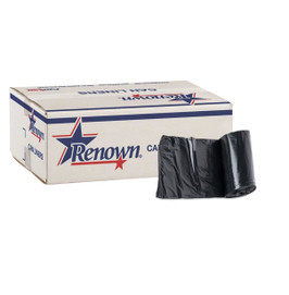 Renown Trash Can Liner, 45 Gallon, Black