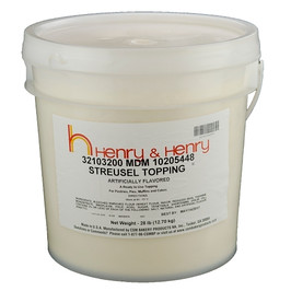 Henry And Henry Streusel Topping, 28 Pounds