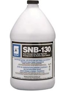 Spartan SNB-130 Industrial Degreaser, 1 Gallon, 4 Per Case