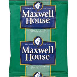 Maxwell House Decaffeinated Ground Coffee, 1.25 Ounce, 128 Per Case