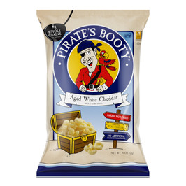 Pirates Booty Aged White Cheddar K-12, 0.75 Ounces, 72 Per Case