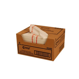 Chicopee Chix Towel White With Red Print,150 Per Pack, 1 Per Case