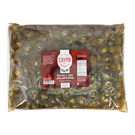 Savor Imports Nacho Sliced Jalapeno Peppers, 6.63 Pound, 6 Per Case Savor Imports Nacho Sliced Jalapeno Peppers, 6.63 Pound, 6 Per Case