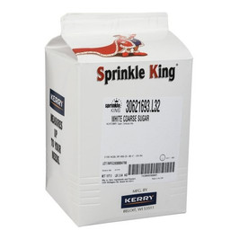 Sprinkle King White Coarse Sugar, 8 Pound, 4 Per Case Sprinkle King White Coarse Sugar, 8 Pound, 4 Per Case