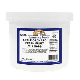 Lawrence Foods Apple Orchard Fresh Fruit Filling, 7 Pounds, 4 Per Case Lawrence Foods Apple Orchard Fresh Fruit Filling, 7 Pounds, 4 Per Case