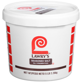 Lawry s No Msg Seasoning Salt, 5 Pound, 2 Per Case