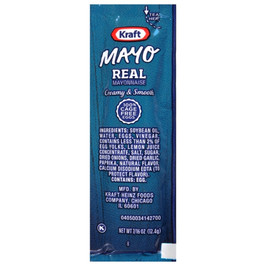 Kraft Real Mayonnaise Single Serve, 12 Gram, 500 Per Case