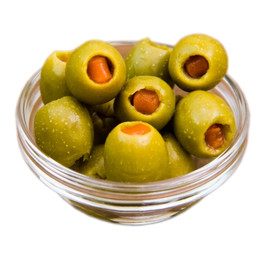 Savor Imports Stuffed Queen Olives Jar, 32 Ounce, 12 Per Case