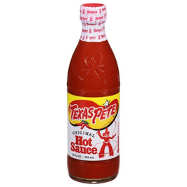 Texas Pete Original Hot Sauce Bottle, 12 Fluid Ounce, 30 Per Case