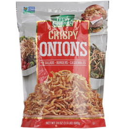 Fresh Gourmet Crispy Lightly Salted Onion, 24 Ounce, 6 Per Case