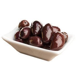 Savor Imports Large Pitted Kalamata Olives Bulk, 2 Kilogram, 4 Per Case