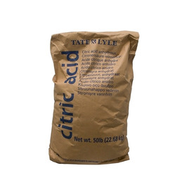 Commodity Food Grade Chemicals Fine Grind Citric Acid, 50 Pound
