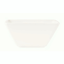World Tableware Inc. Slate Ultra Bright White 20 Oz Square Bowl 5.5 , 24 Each