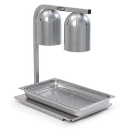 Nemco 120V Two Bulb Freestanding Heat Lamp, 1 Each