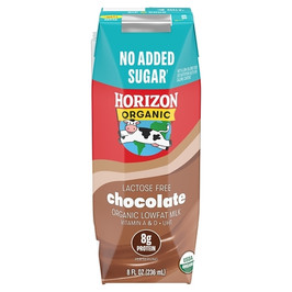 Horizon Organic Lactose Free 1% Lowfat Chocolate Milk, 8 Fluid Ounce, 18 Per Case