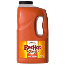 Frank's Redhot Mango Habanero Wing Sauce, 0.5 Gallon, 4 Per Case