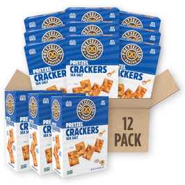 Pretzelized Snacks Sea Salt & Pretzel Crackers, 10.5 Pound