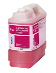 Ecolab Scientific Clean 73 Disinfectiant Acid Bathroom Cleaner, 2.5 Gallon