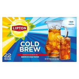 Lipton Cold Brew Gallon, 22 Count, 4 Per Case