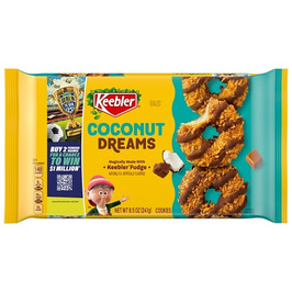 Keebler Coconut Dream Cookies, 8.5 Ounce, 12 Per Case