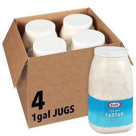 Kraft Creamy Tartar Sauce Bulk, 1 Gallon, 4 Per Case