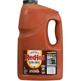 Frank's Redhot Xtra Hot Cayenne Pepper Sauce, 1 Gallon
