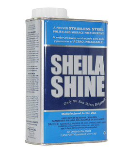 Sheila Shine Stainless Steel Polish and Surface Preservative, Wintergreen Scent