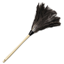 Boardwalk® Professional Ostrich Feather Duster, 13" Natural Handle