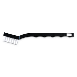 Flo-pac Utility Toothbrush Style Maintenance Brush, Nylon, 7 1/4", Black