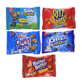 Nabisco Cookie And Cracker Classic Mix, Assorted Flavors, 1 Oz Pack, 40 Packs/Box