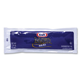 Kraft Mayo Packets Real Mayonnaise, 0.44 Ounce, 200 per Carton, Pack of 2