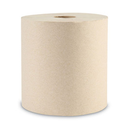 Boardwalk Green Xtra Roll Towels, 8" X 800 Ft, Natural, 6/carton