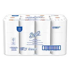 Essential Extra Soft Coreless Standard Roll Bath Tissue, Septic Safe, 2-ply, White, 800 Sheets/roll, 36 Rolls/carton