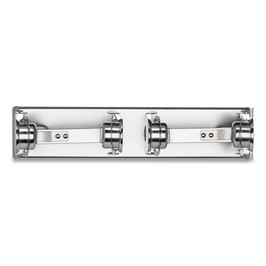 Locking Toilet Tissue Dispenser, 12 3/8 X 4 1/2 X 2 3/4, Chrome