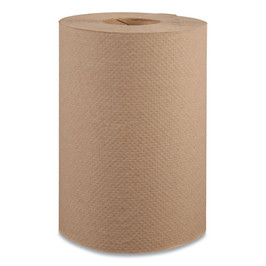 Hardwound Roll Towels, 8 X 350 Ft, Natural, 12 Rolls/carton