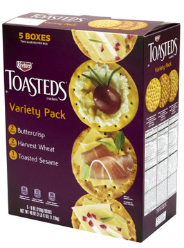 Keebler Toasteds Party Pack Cracker Assortment