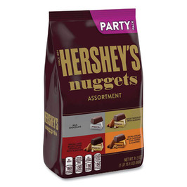Hershey's Nuggets Party Pack, Assorted, 31.5 Oz Bag, 1 Pack/Carton