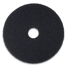 Boardwalk Stripping Floor Pads, 20" Diameter, Black