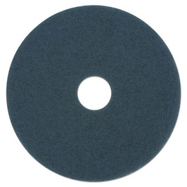 Boardwalk Scrubbing Floor Pads, 20" Diameter, Blue