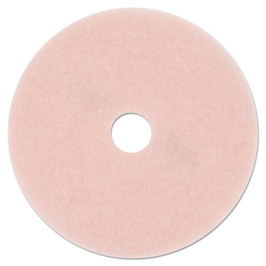 3M Ultra High-speed Eraser Floor Burnishing Pad 3600, 27" Diameter, Pink